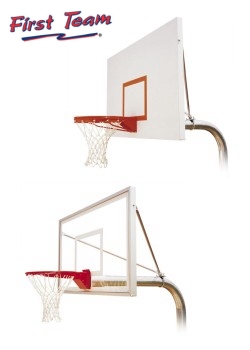 Basketball hoops, goals, systems.